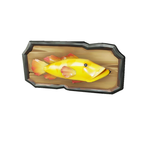 Prized Sunny Splashtail Plaque