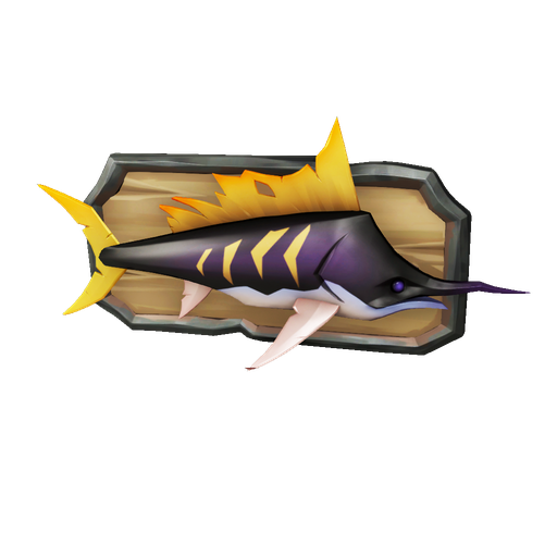 Prized Twilight Stormfish Plaque