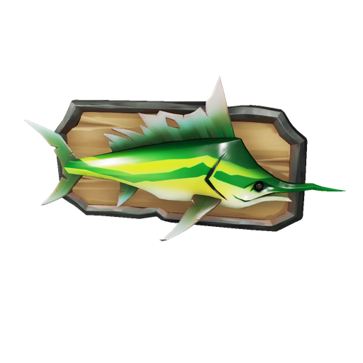 Prized Wild Stormfish Plaque