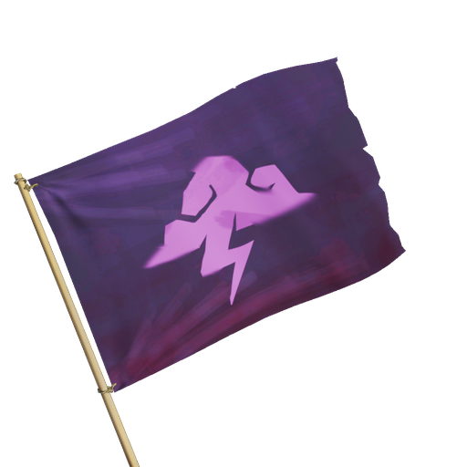 Raging Storm Ill-Fated Flag