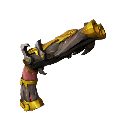 Reaper's Heart Double Barrel Pistol
