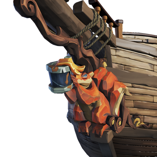 Royal Sea Squirrel Figurehead