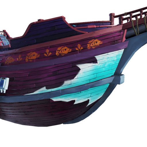 Ruby Splashtail Hull Livery