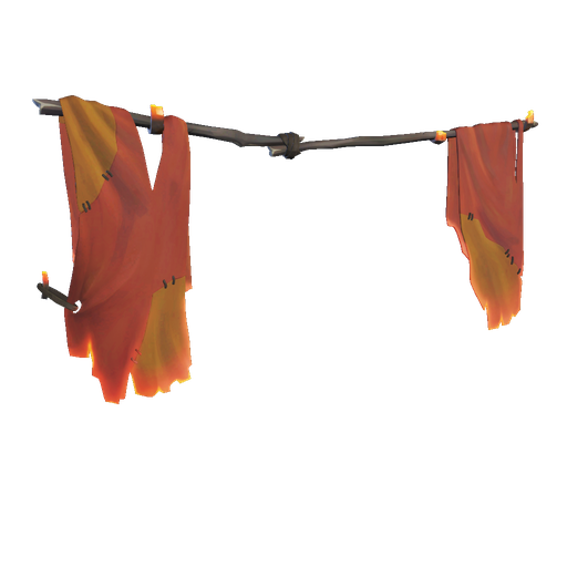 Scorched Forsaken Ashes Curtains