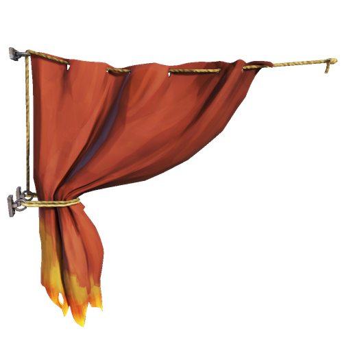 Scorched Forsaken Ashes Drapes