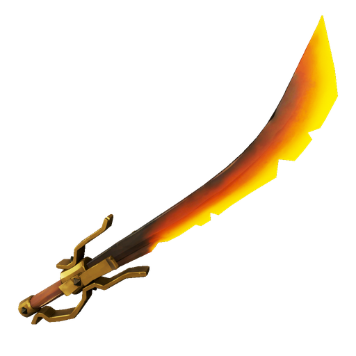 Scorched Forsaken Ashes Cutlass