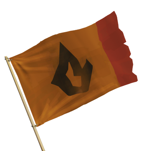 Scorched Forsaken Ashes Flag