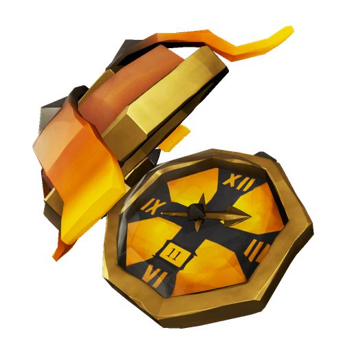 Scorched Forsaken Ashes Pocket Watch