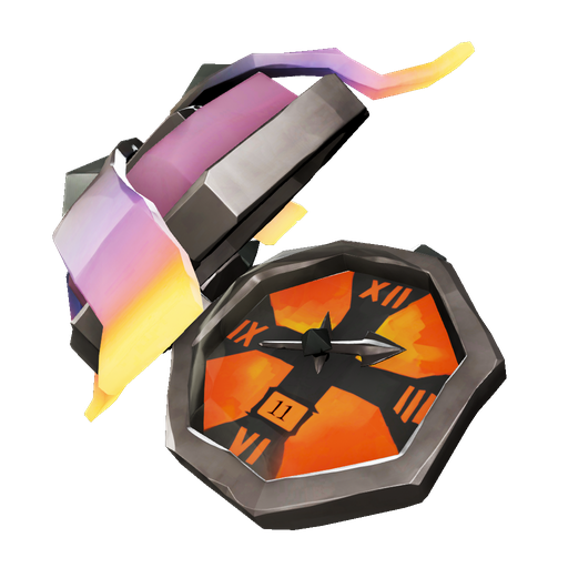 Seared Forsaken Ashes Pocket Watch