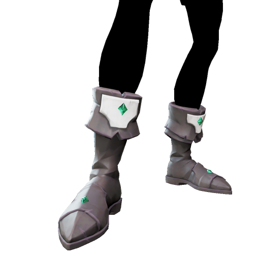 Silver Blade Boots