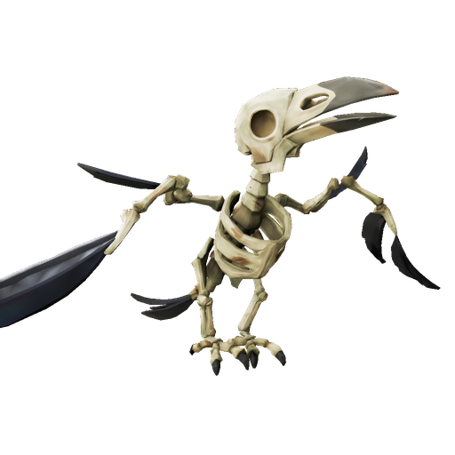 Skeleton Raven