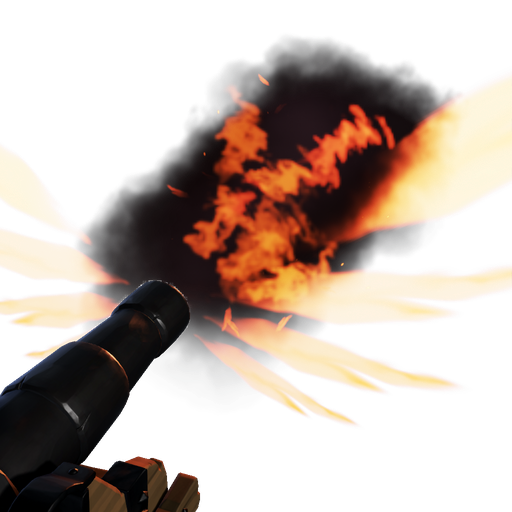 Smouldering Pegasus Cannon Flares