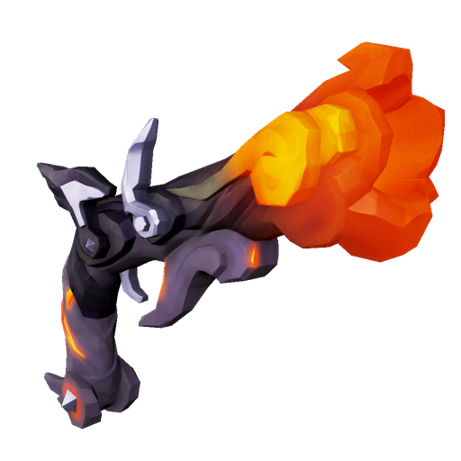 Smouldering Pegasus Pistol