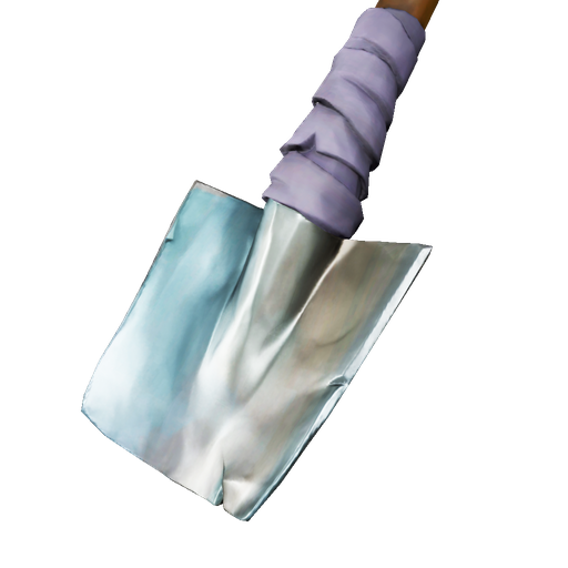 Stormy Sea Dog Shovel