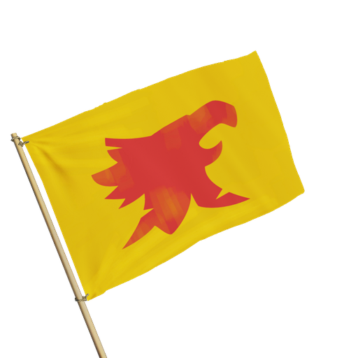 Sunshine Parrot Flag