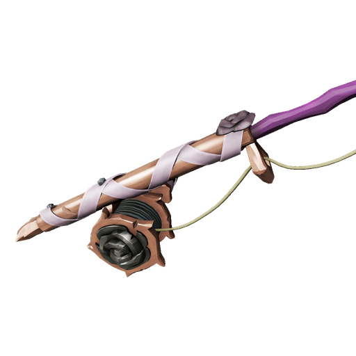 Thriving Wild Rose Fishing Rod