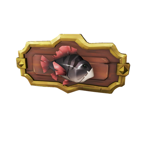 Treasured Ashen Devilfish Plaque