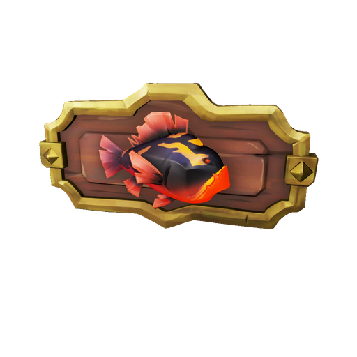 Treasured Firelight Devilfish Plaque