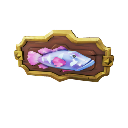 Treasured Indigo Splashtail Plaque