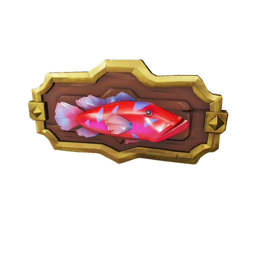Treasured Ruby Splashtail Plaque