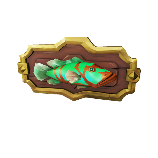 Treasured Seafoam Splashtail Plaque