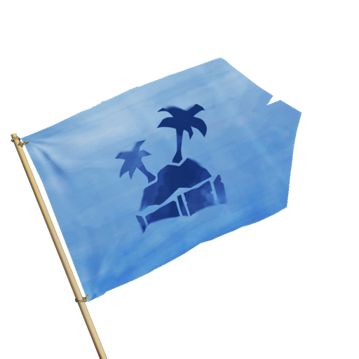 Unclaimed Island Voyager Flag