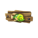 Admired Olive Plentifin Plaque