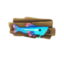 Admired Sapphire Ancientscale Plaque