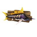 Admired Twilight Stormfish Plaque