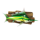 Admired Wild Stormfish Plaque