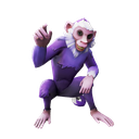 Celestial Steed Amethyst Soul Capuchin