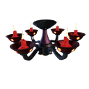 Ashen Dragon Chandelier
