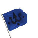 Blue Resolute Flags