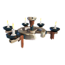 Bone Crusher Chandelier