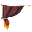 Captain's Drapes of the Ashen Dragon