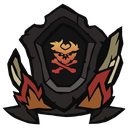 Charred Bones Servant Ship's Banner