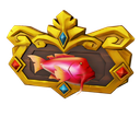 Cherished Coral Wildsplash Plaque