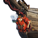 Royal Sea Squirrel Figurehead