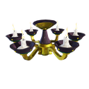 Eastern Winds Jade Captain's Chandelier