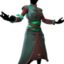 Eastern Winds Jade Dress