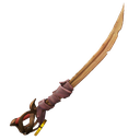 Flaming Jackal Cutlass