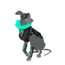 Ghost Whippet Ghost Outfit
