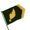 Gold Leaf Flag