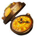 Golden Chaser Pocket Watch