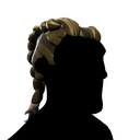 Midnight Blades Twin-Plait Hair