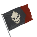 Obsidian Bone Crusher Flag