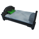 Black Dog Bed