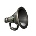 Black Dog Speaking Trumpet