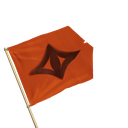 Orange Resolute Flags