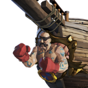 Pirate Pugilist Figurehead